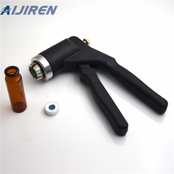 Adjustable 13mm hand operated cap crimping tool supplier
